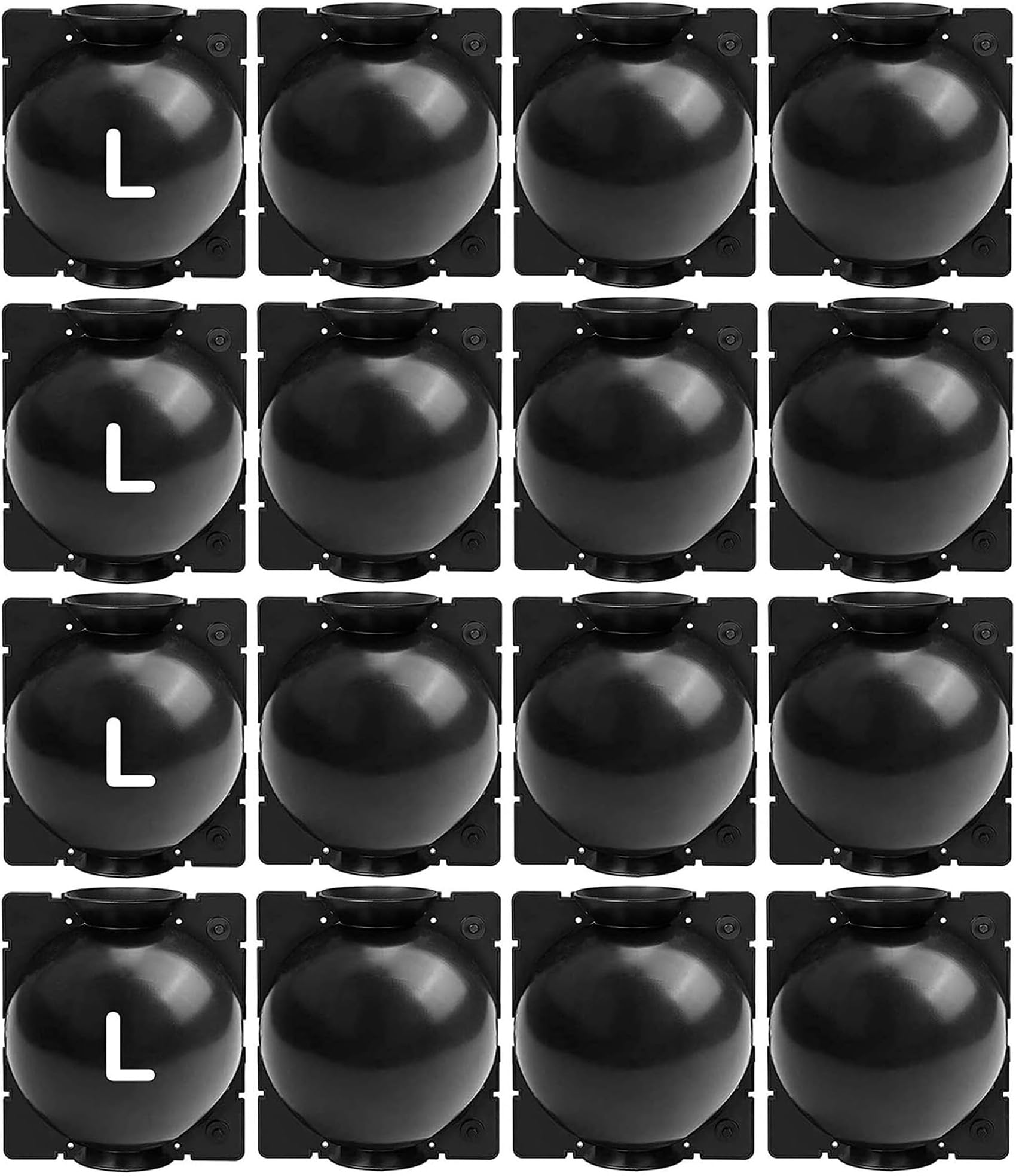 Lot de 15 boîtes pour racines de plantes, dispositif réutilisable pour racines de plantes, ballon de multiplication haute pression pour arbres, fleurs, jardin, sol, boîte de greffage