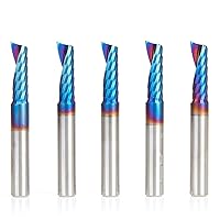 Vista 28 de Amana Tool Spektra 51412-K, 51412-K, 3/16 D x 5/8 CH x 3/16 SHK x 2 pulgadas de largo, acabado de espejo