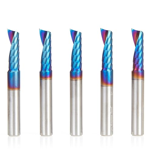 Miniatura 88 de Amana Tool Spektra 51446-K, 51446-K, 1/8 D x 3/4 CH x 1/4 SHK x 2-1/2 pulgadas de largo, acabado de espejo