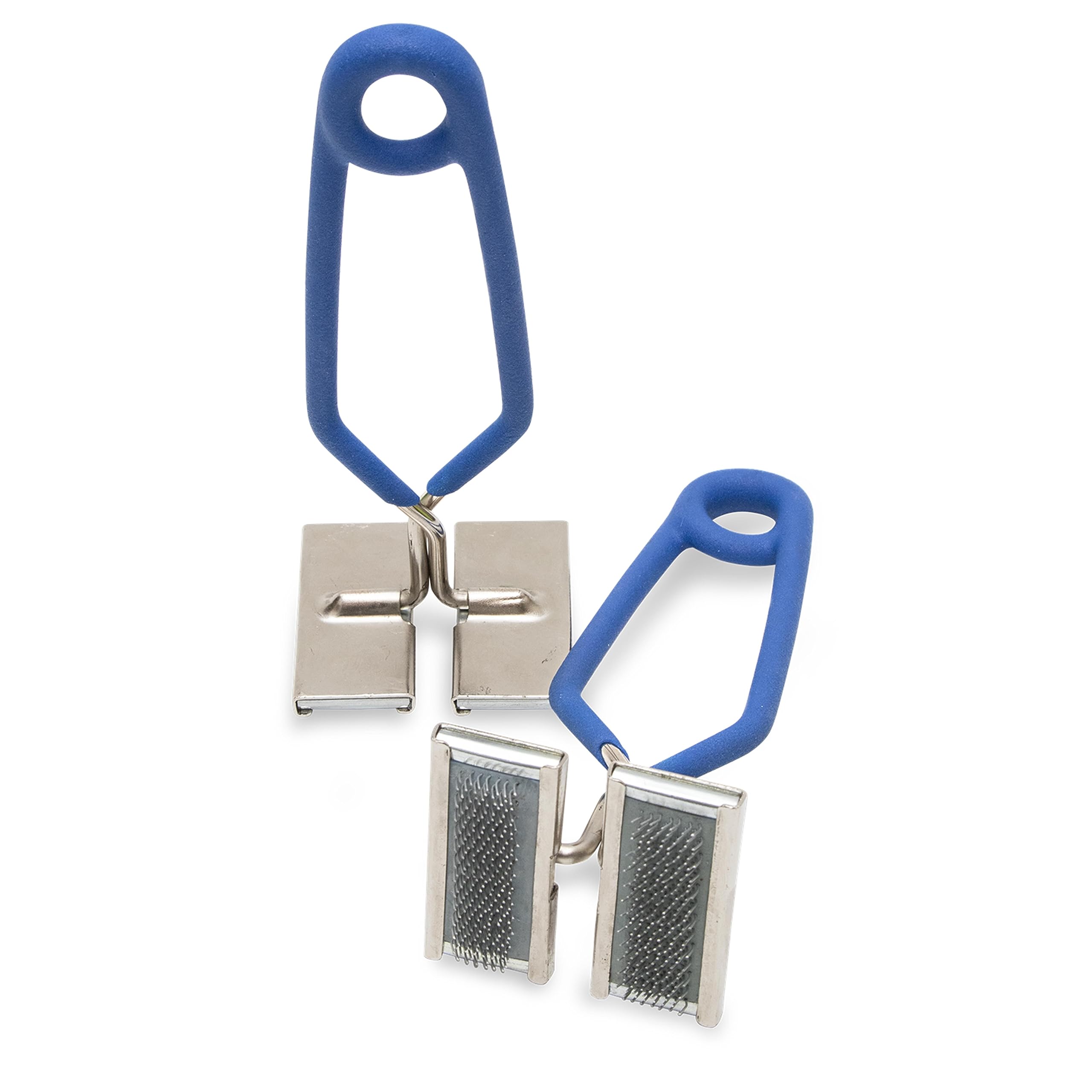 Marshalltown Carpet Seam Squeezers, Spring Loaded Clamps with Carpet Grippers, Rubberized Coating, Set of 2, CSZ