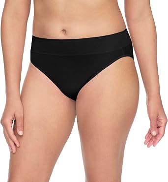 Warners Womens Warners No Pinching No Problems Dig-free Comfort Waist Microfiber Hi-cut 5138