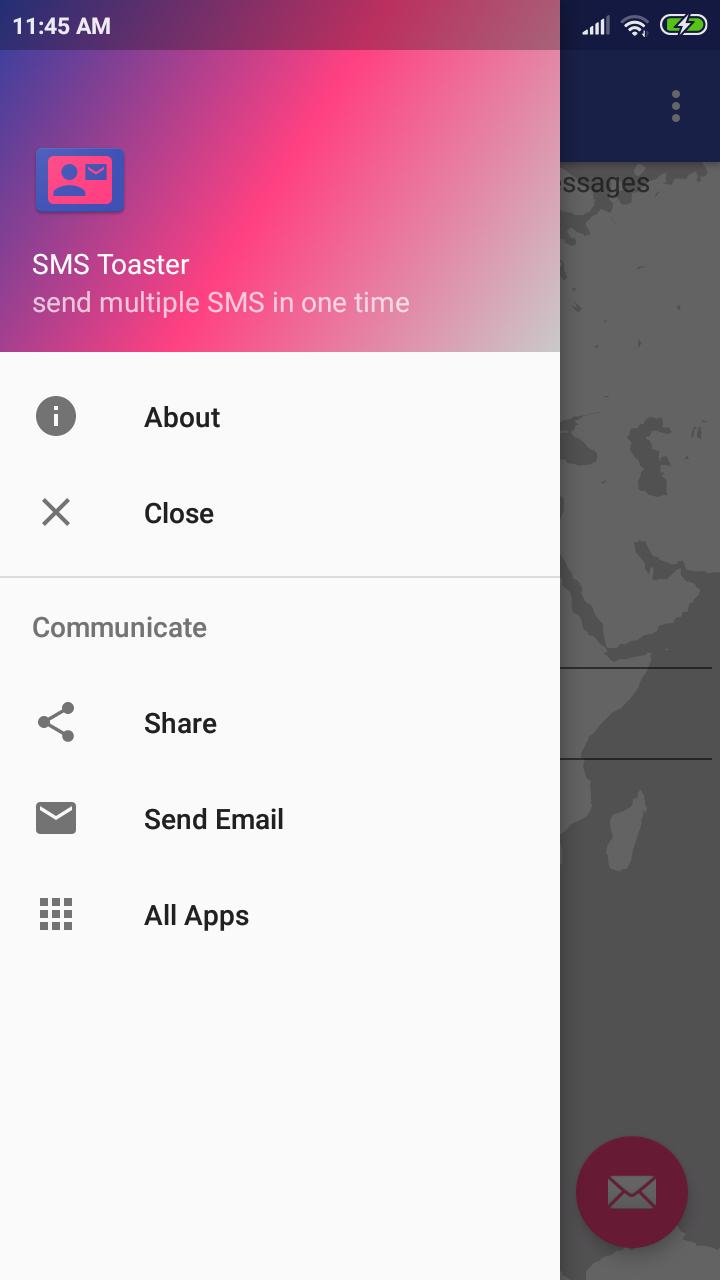 SMS Toaster App on the Amazon Appstore