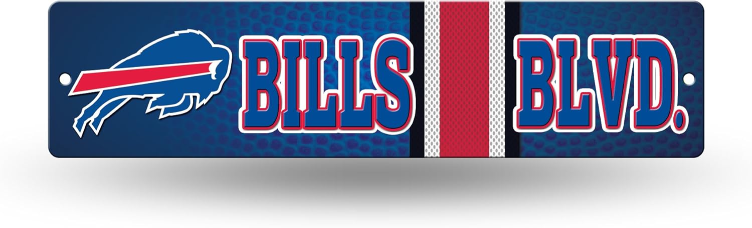 NFL Rico Industries Plastic Street Sign Plastic 4" x 16" Street Sign