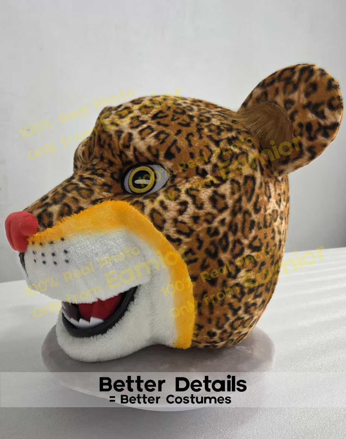 Power female Jaguar Mascot Costume Adult Size for Men & Women with Built-in Fan Inside the Head