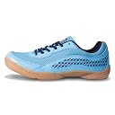 Nivia Flash 2.0 Badminton Shoes for Men, PVC Synthetic Leather & Mesh Upper, Duo-Foam Midsole, Lightweight Non-Marking Herringbone Sole, Superior Grip & Cushioning (Blue, UK11) gallery image