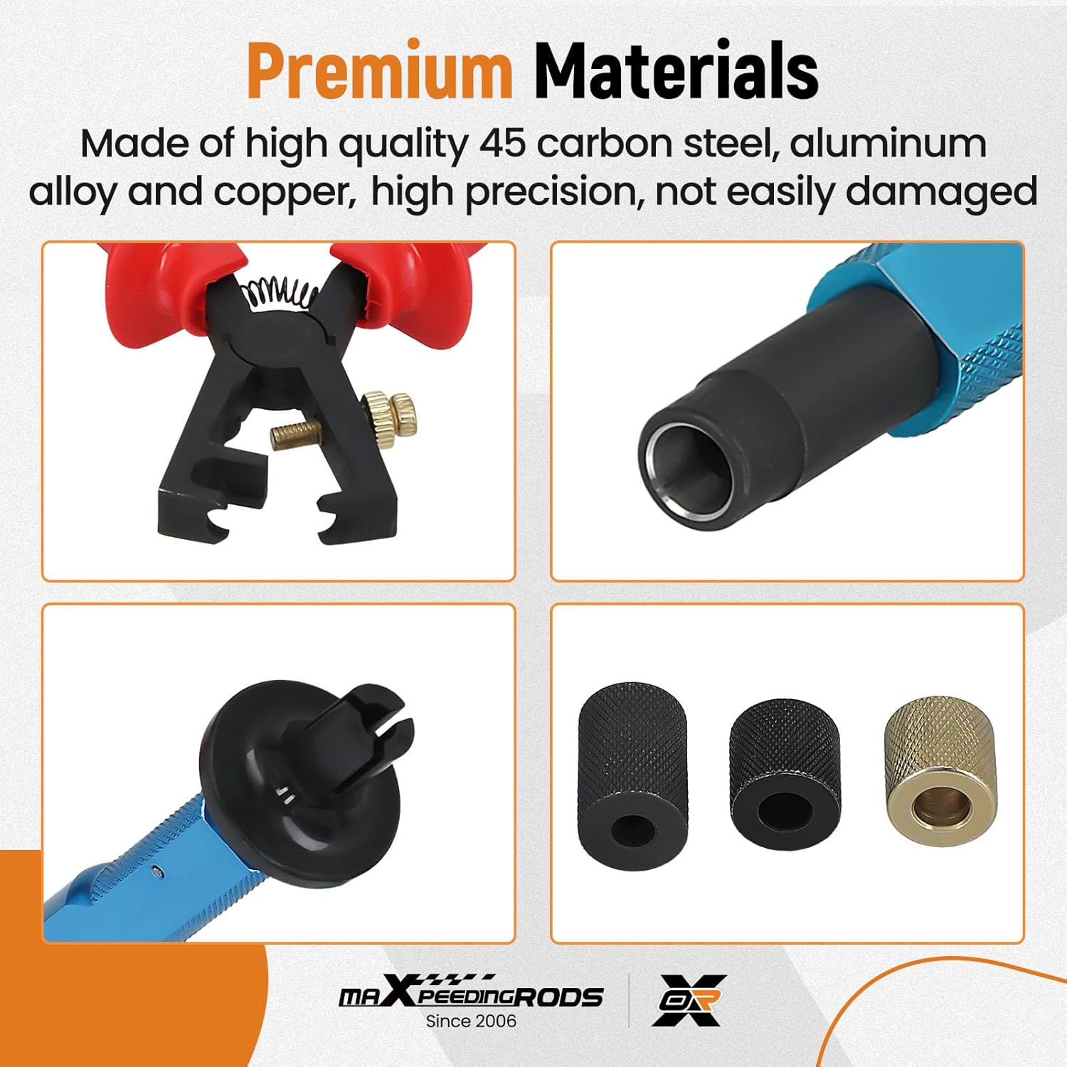 maXpeedingrods Fuel Injector Seal Install and Removal Tool Kit for BMW N13 N14 N18 N20 N26 N43 N53 N54 N55 N63 N74 S55 S63 B38 B48, Replace # 130190, 130280