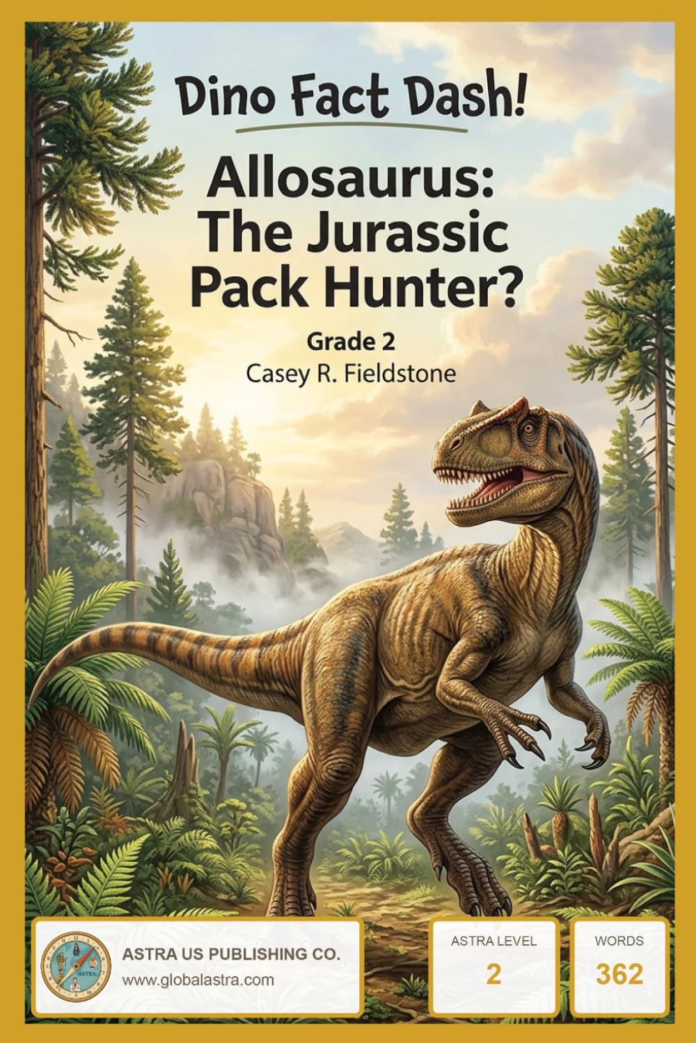 Dino Fact Dash!-Allosaurus The Jurassic Pack Hunter