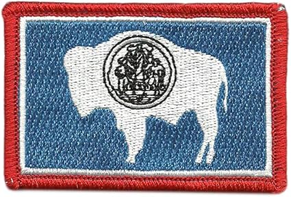 Gadsden and Culpeper Tactical State Patch - Wyoming - View Colors