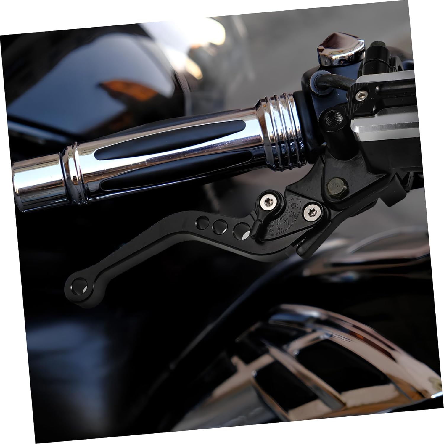 1Set Motorcycle Brake Clutch Lever Set Durable Handlebars for Dirt Bikes and Atvs Ergonomic Design for Comfortable Grip Compatible with Models