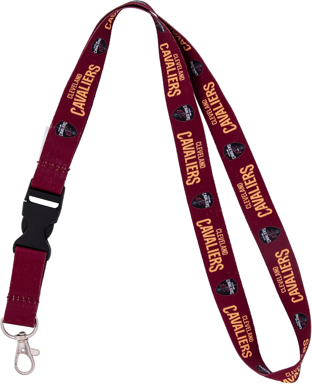 Desert Cactus Cleveland Cavaliers Lanyard Keychain Detachable NBA Breakaway Snap Buckle National Basketball Association Car Keys ID Badge Holder (Lanyard 3)
