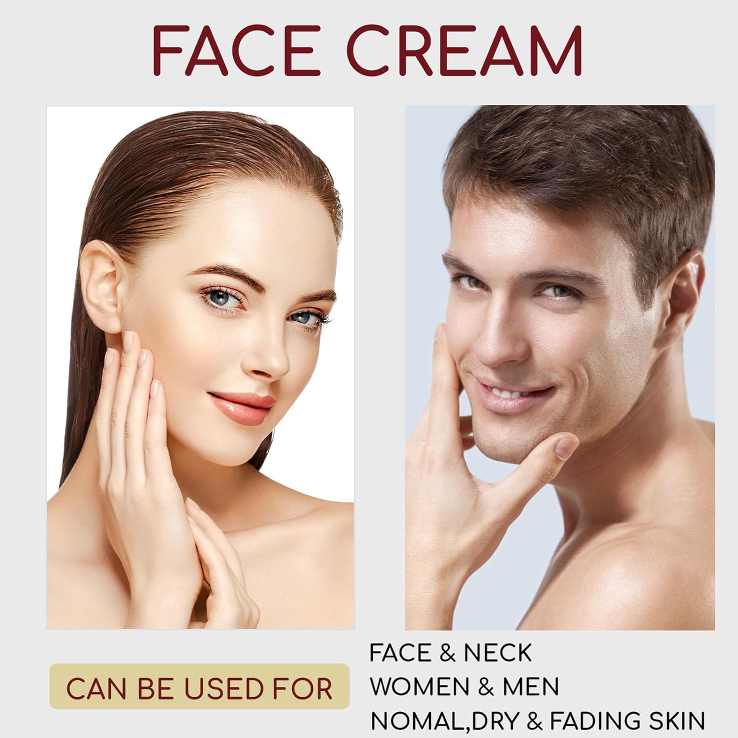 Retinol Face Moisturizer with Hyaluronic Acid, Retinol Cream for Lifting Repairing Moisturzing Skin, Smoothes Skin Anti Wrinkle Cream for Women & Men - All Skin Types 1.76 Fl Oz - Image 5