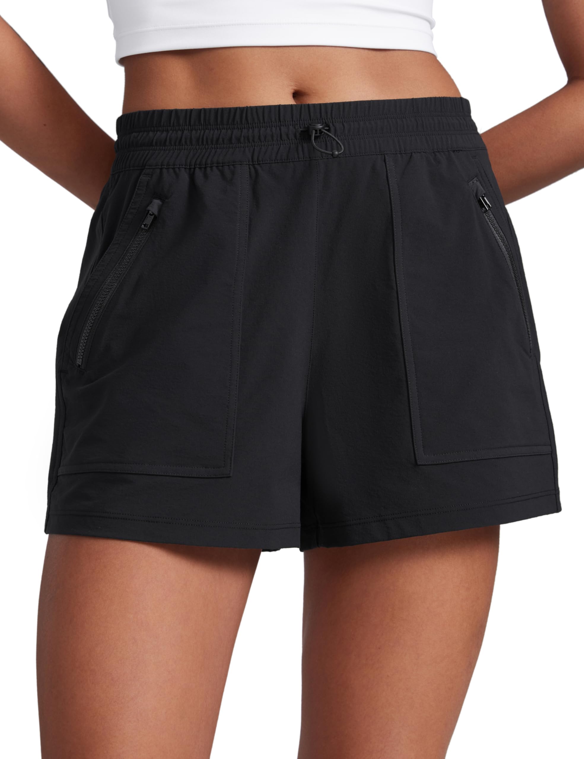 CRZ YOGA High Waisted Hiking Shorts 3