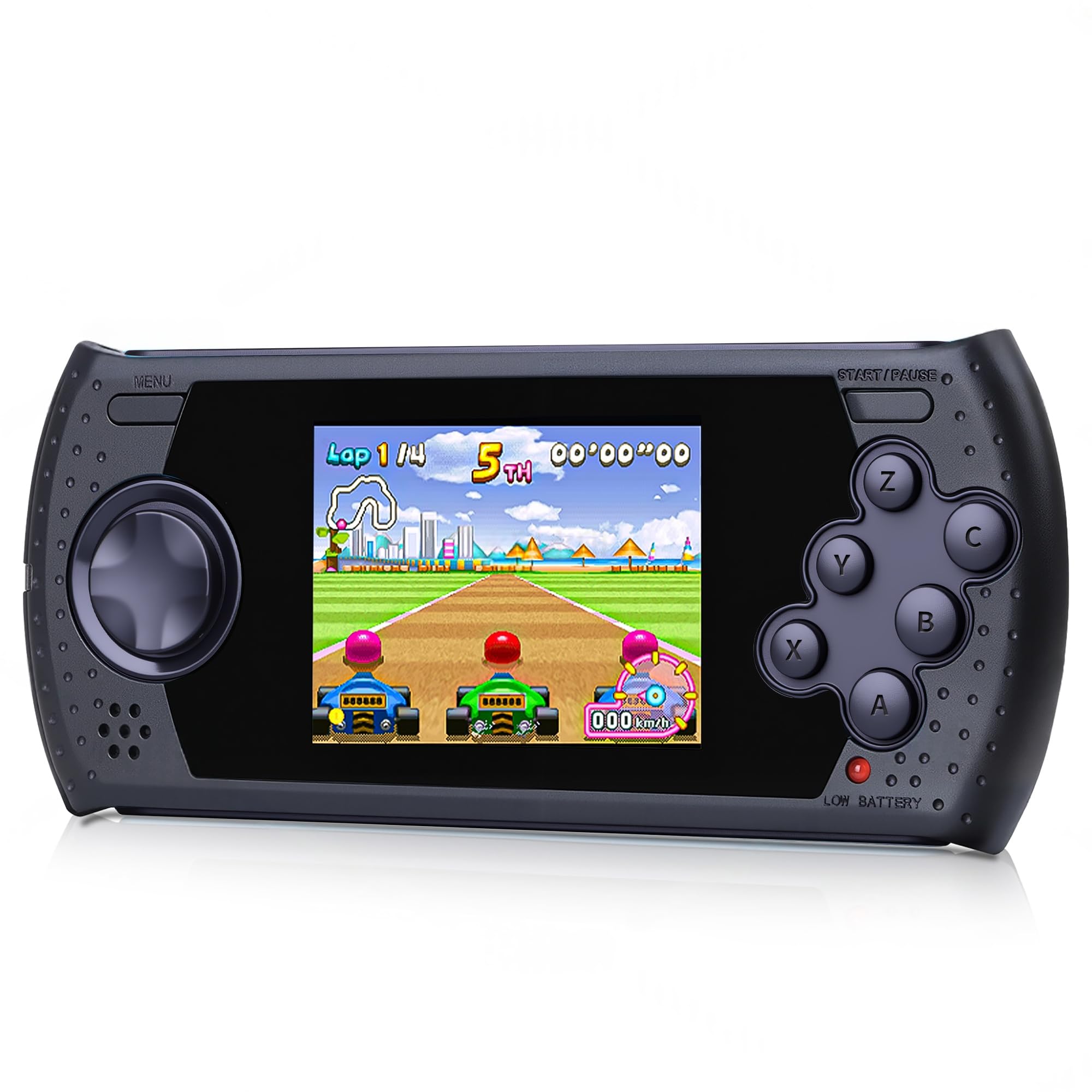 16 Bit Handheld Game for Kids Built-in 230 HD Classic Retro Video Games USB Rechargeable 3.0 Inch Childrens Travel Electronics Toys Portable Gaming Player System Gift for Boys Girls Ages 4-8-12