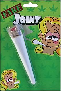 Bristol Novelty GJ421 Fake Joint Practical Joke Set, White, One Size