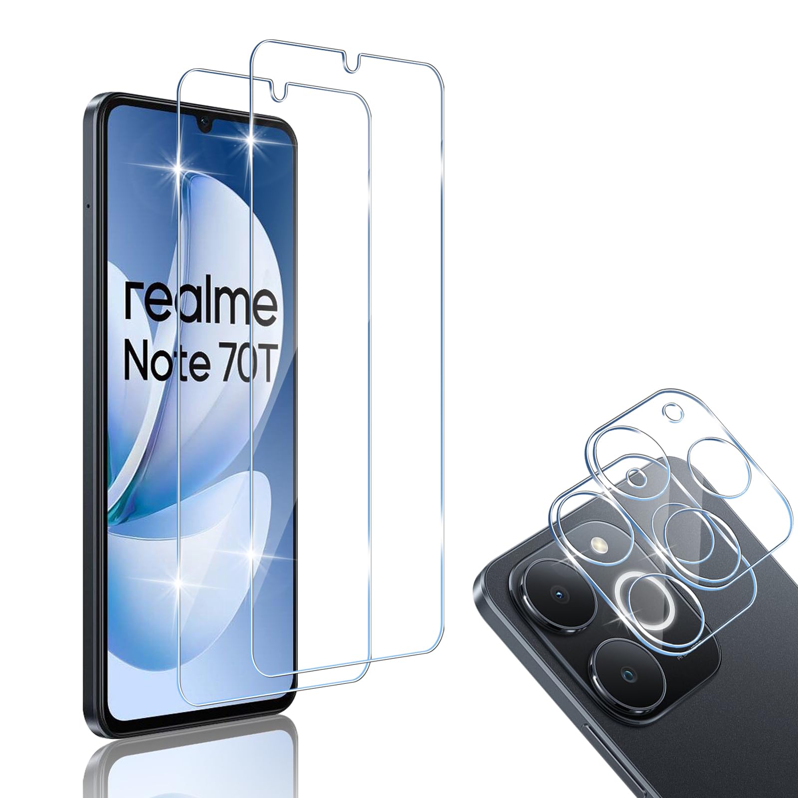 Protection D'Écran Pour Realme Note 70T Adhésion