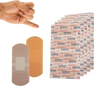 200 Pcs Adhesive Dialysis Pressure Bandages Absorbent Pad XL Waterproof Bandages for Wound Care, Fragile Skin & Elderly Patients – First Aid Essential