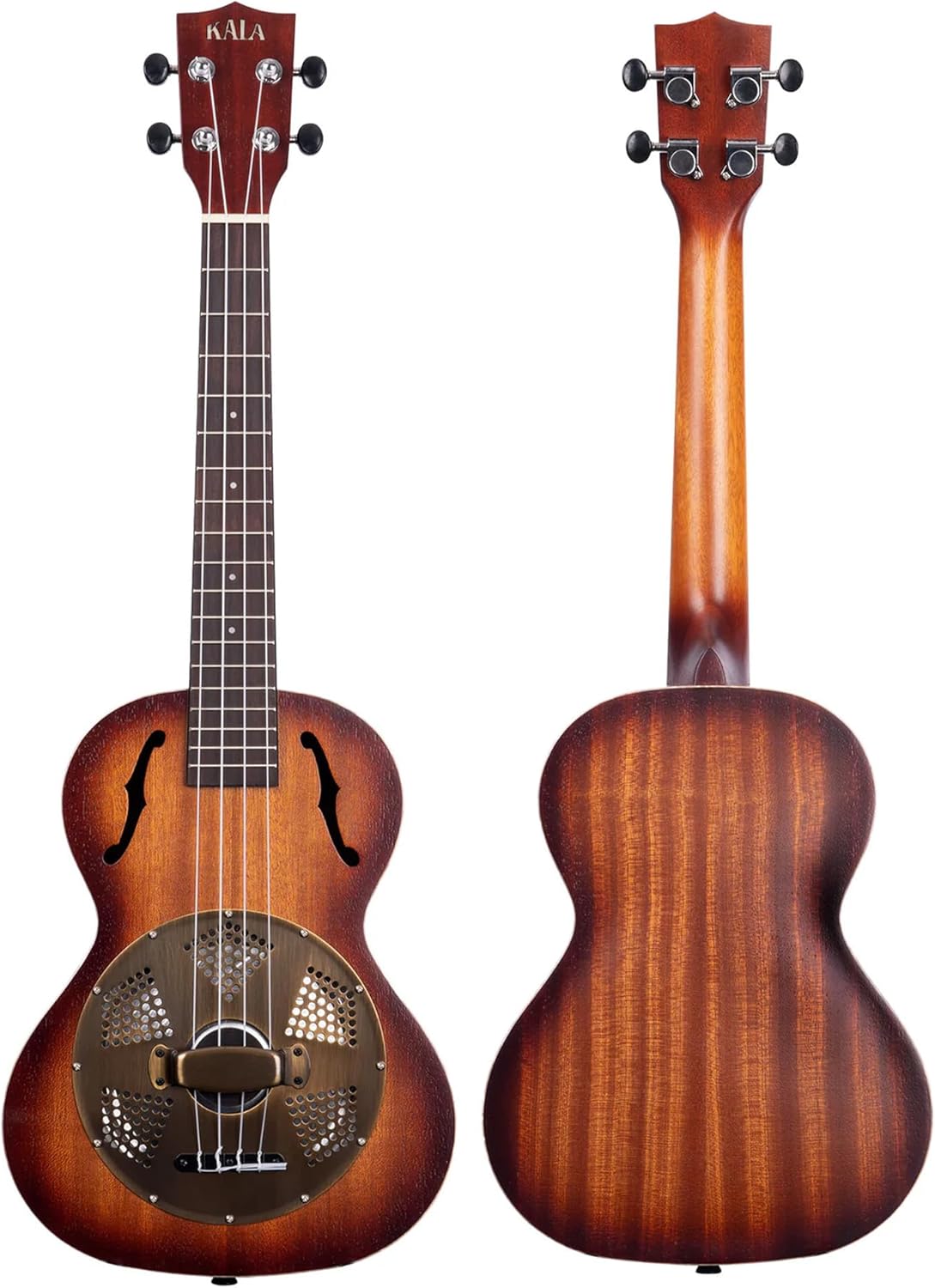 Kala KA-RES-BRS Brass Tenor Resonator Ukulele