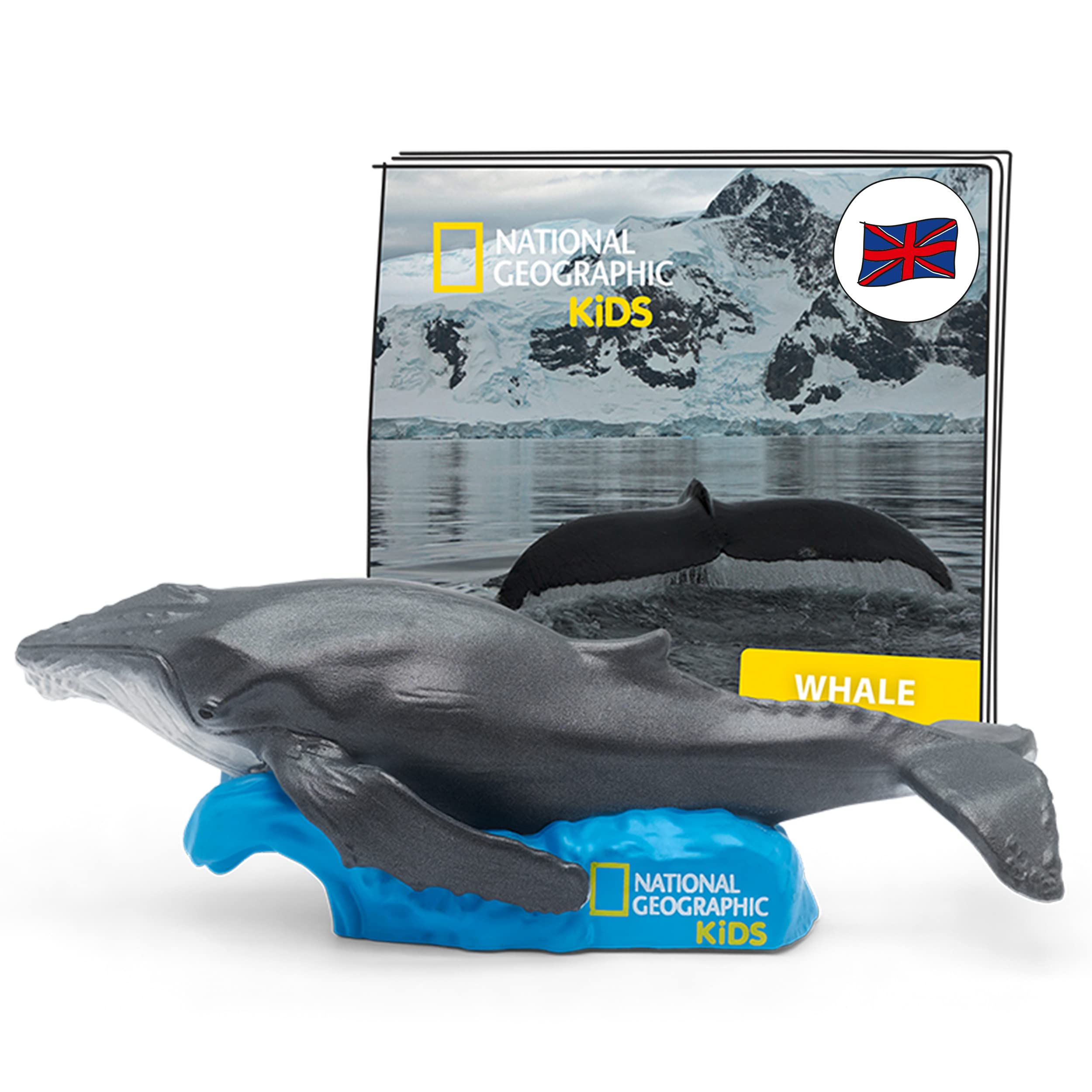 tonies National Geographic: Whale Audio Character - National Geogprahic Kids Audiobooks for Children
