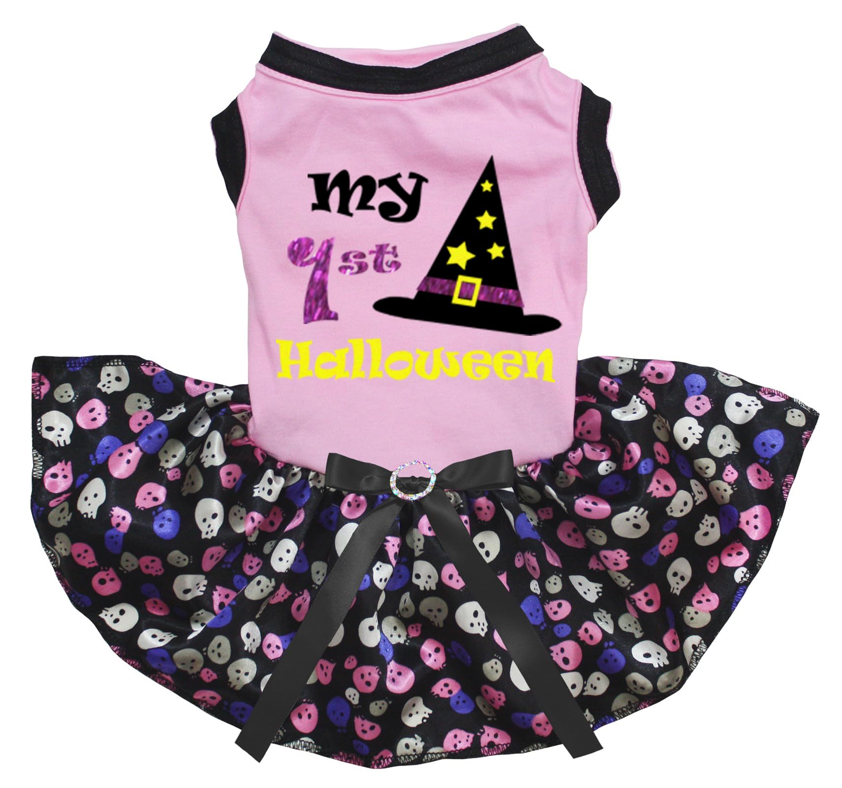 Robe d'Halloween pour chiot XS pour la récolte des bonbons