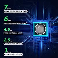 Vista 2 de HeiyRC Mini Drone Strobe Light - LED superbrillantes para DJI Air 3S/Neo/Avata 2/Mini 4K/3 Pro/4 Pro/2S/Mavic 3/Mavic 2/SE Drone Night Flight Anti