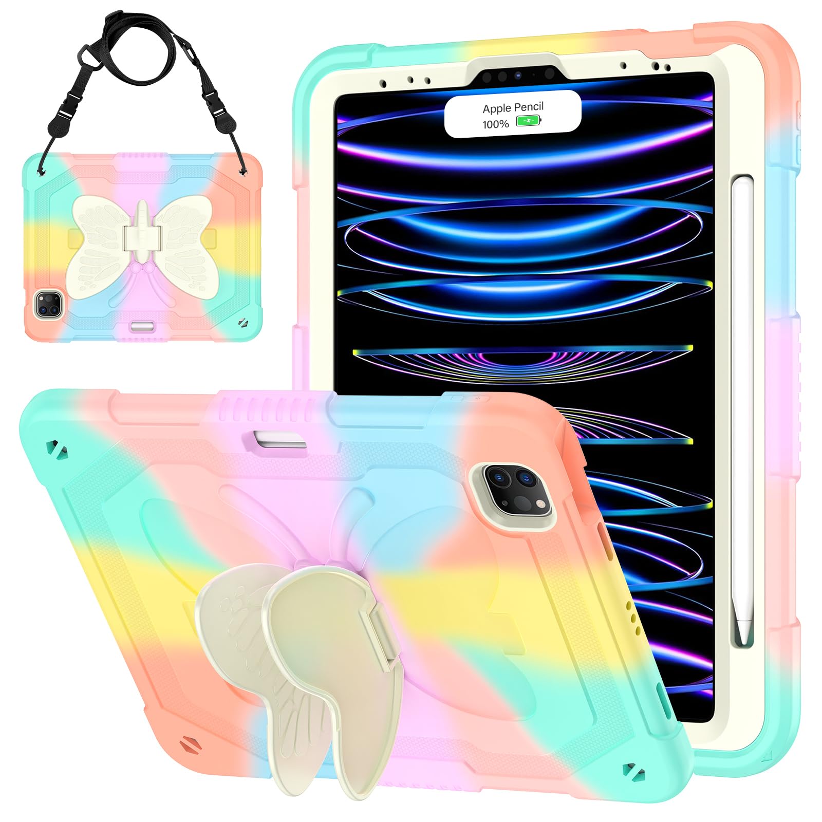 Amazon.com: HOGENL for iPad Pro 11 inch Case for Kids Girl