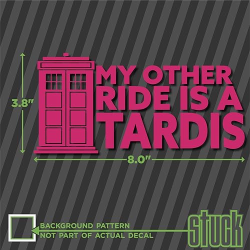Miniatura 2 de My Other Ride is a Time Machine - Calcomanía de vinilo inspirada en una serie de televisión de ciencia ficción y viajes en el tiempo
