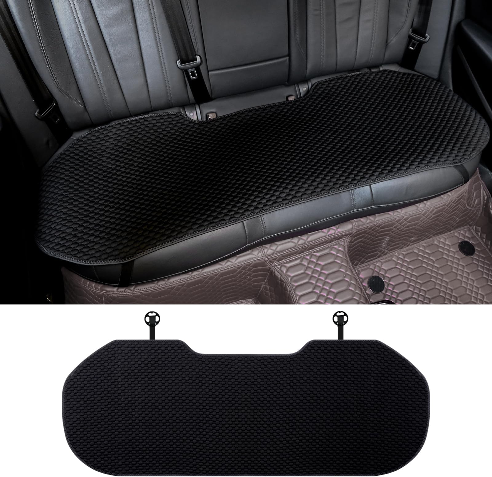 HJYOUXUAN Gel Sitzkissen Auto Für Mazda CX-30 - Atmungsaktive Sitzauflage Anti-Rutsch 47x47cm