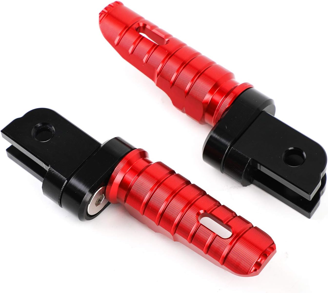 Motorcycle Footrests Front Footrests Foot Peg Motorcycle Accessories Parts for F900R 2019-2021(Red)