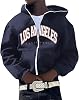 Alalaso Mens Hoodie Sweaters Cotton Long Sleeve Midweight Jersey with Hood Print Graphic Loose Fit Stylish Pullover