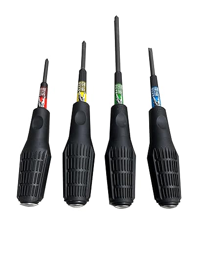 Snappy Driver Set, set of screw extractor screwdrivers for stripped screws, Made in Japan