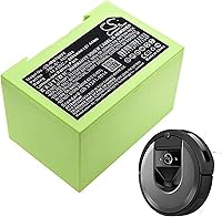 Vista 1 de Roomba i7 - Batería de repuesto para robot al vacío, 14,4 V, 2600 mAh, iones de litio para Roomba i7, i7+, e e5 e6 e5150 e5152 e6198 e i i3 3150 i3+