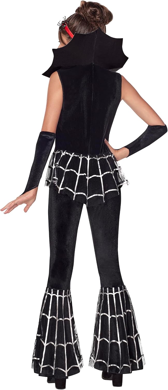 Spirit Halloween Kids Wicked Web Costume | Spider Costume | Spider Queen Outfit