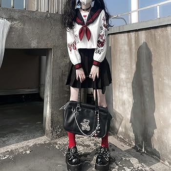 Amazon.co.jp: [SSUPTEMBER2] ゴスロリ ゴシック セーラー服
