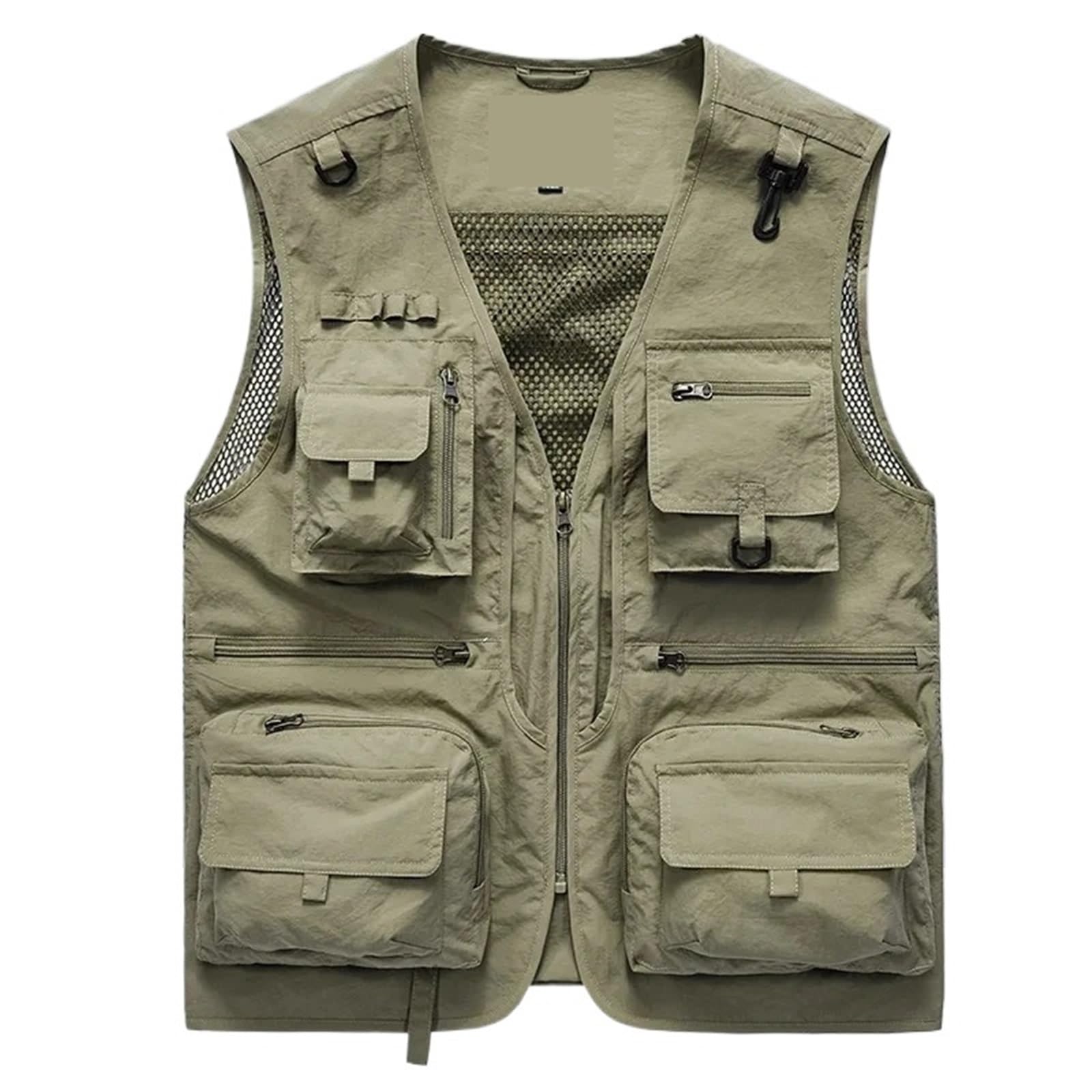 Gilet Porte-Outils Gilet de randonnée d'été multi-poches