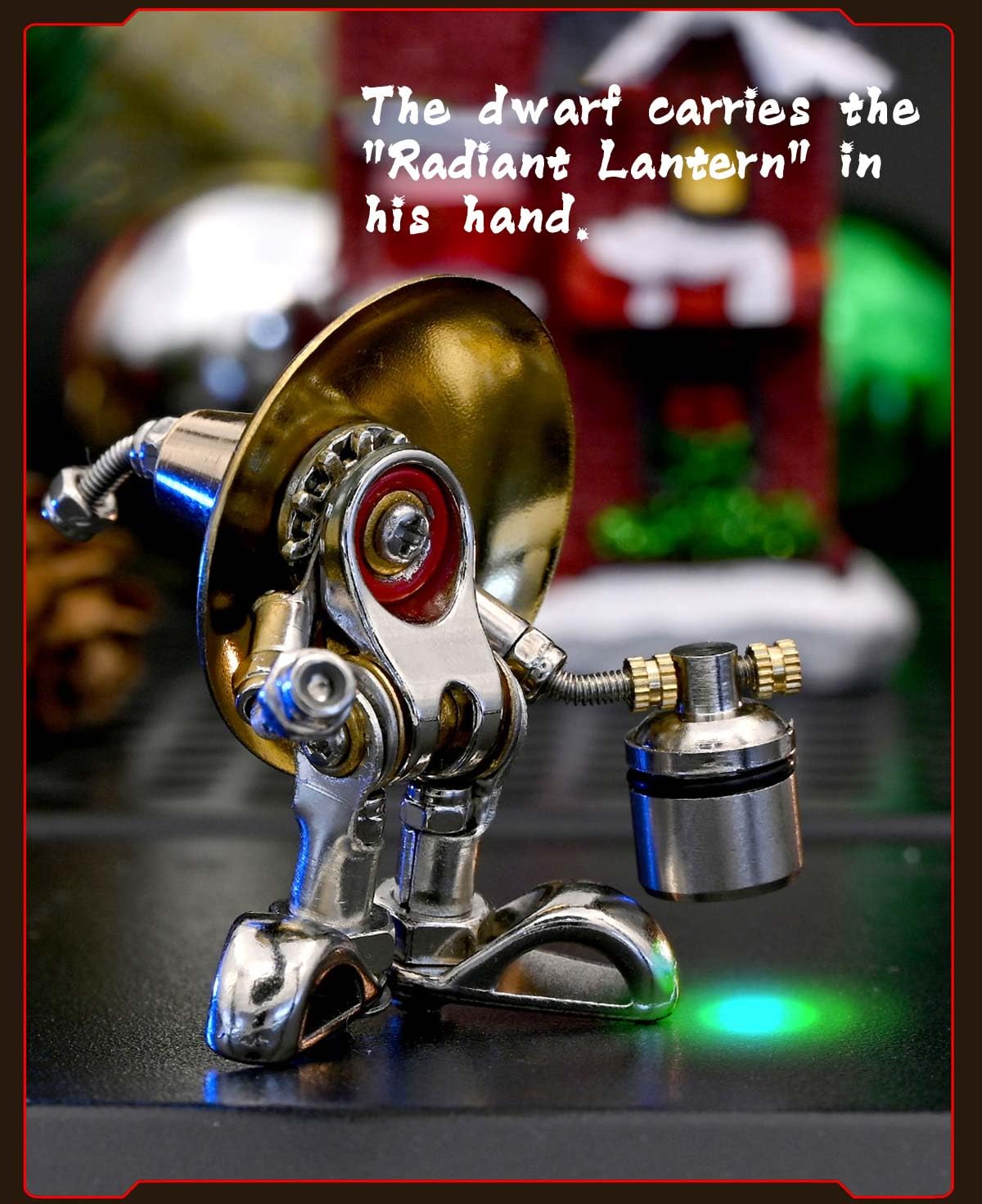 Metalowe puzzle 3D, Mecha, zestaw modelowy, steampunk, Boże Narodzenie, robot, sztuka, rzemiosło, łamigłówki, zestawy dla dorosłych i nastolatków, mechaniczne puzzle, metalowe, 500 sztuk