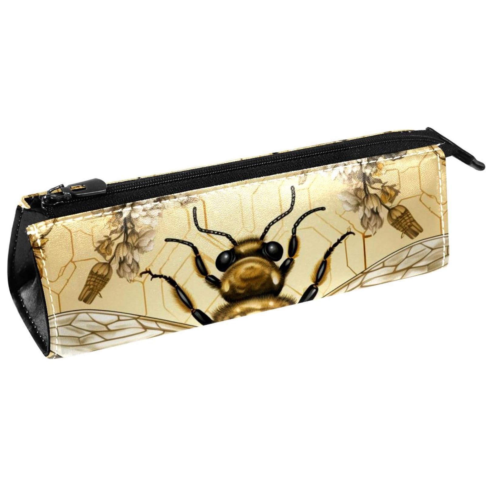 VAPOKF Pear Fruit Pen Bag Stationery Pouch Pencil Bag Cosmetic Pouch Bag Compact Zipper Bag