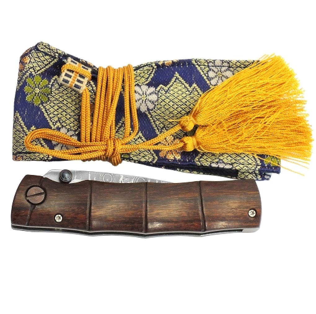 MCUSTA エムカスタ ナイフ 007槌 アイアンウッド ダマスカス