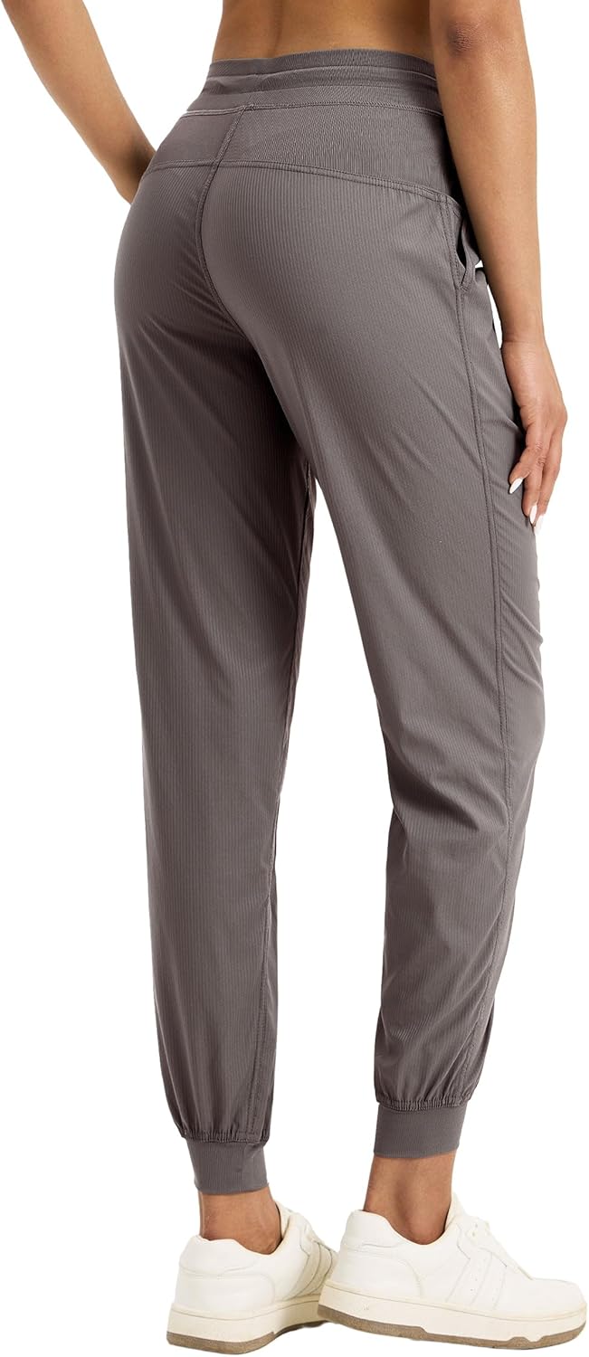 Willit Women's Workout Jogger Studio Track Athletic Pants Hiking Casual Pants with Pockets Lightweight - Image 3
