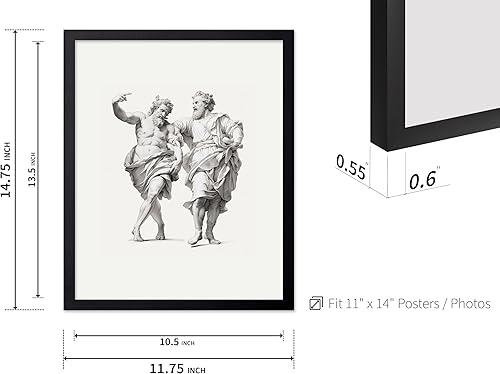 Miniatura 3 de Monem Art - Póster de hombres griegos, impresión retro de hombres que caminan, arte de retrato, arte de boceto, arte de dibujo, arte minimalista,