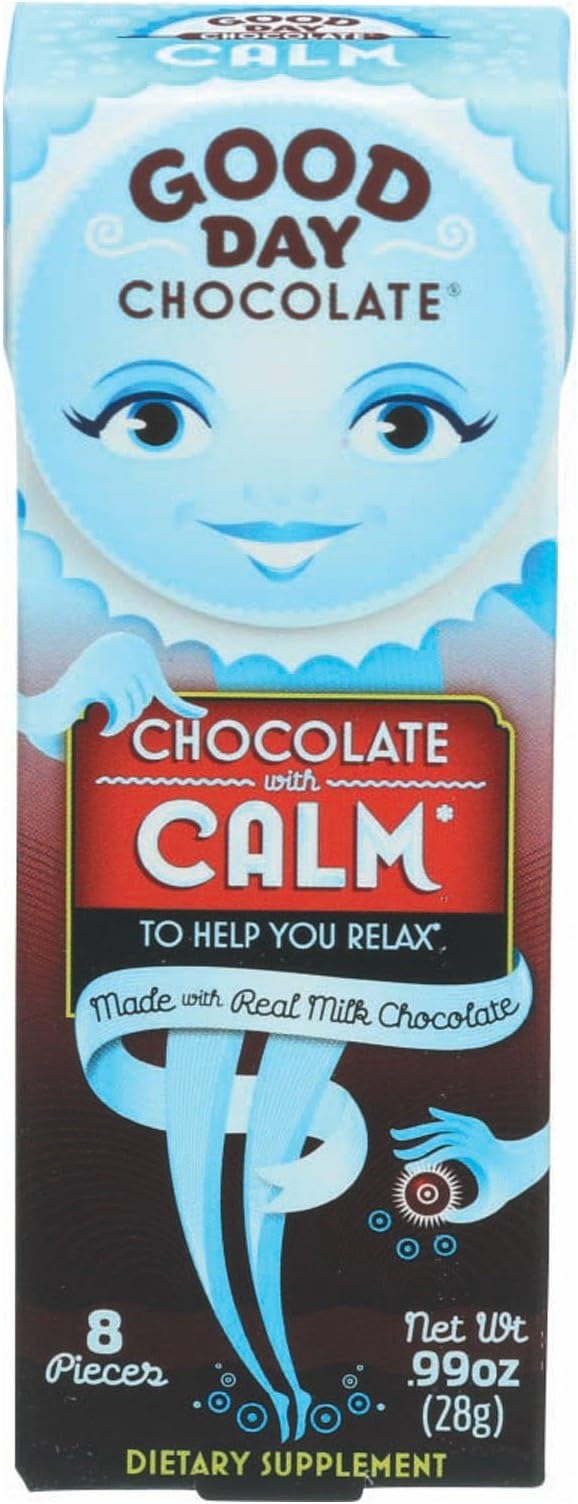 Sweet Simplicity Chocolate Supp,Calm,8 Pc 0.99 Oz (Pack Of 12)