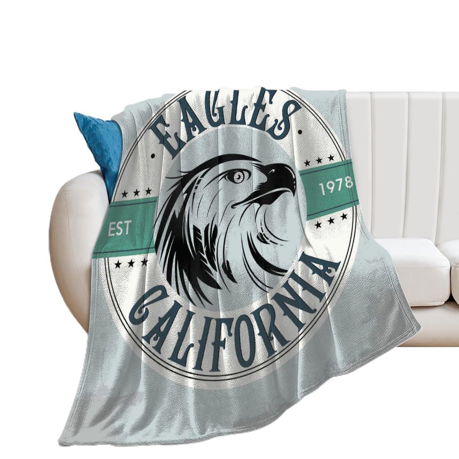 Couverture en flanelle oiseau plaid polaire douce chaude lit canapé