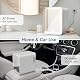 Easy-Take Skincare Fridge - Mini Fridge with Dimmable LED Mirror (4 Liter/6 Can), Cooler and Warmer, for Skincare and Food, Mini Fridge for Bedroom, Office and Car, White Product Image 5
