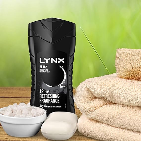 Lynx Black Shower Gel, 250 ml