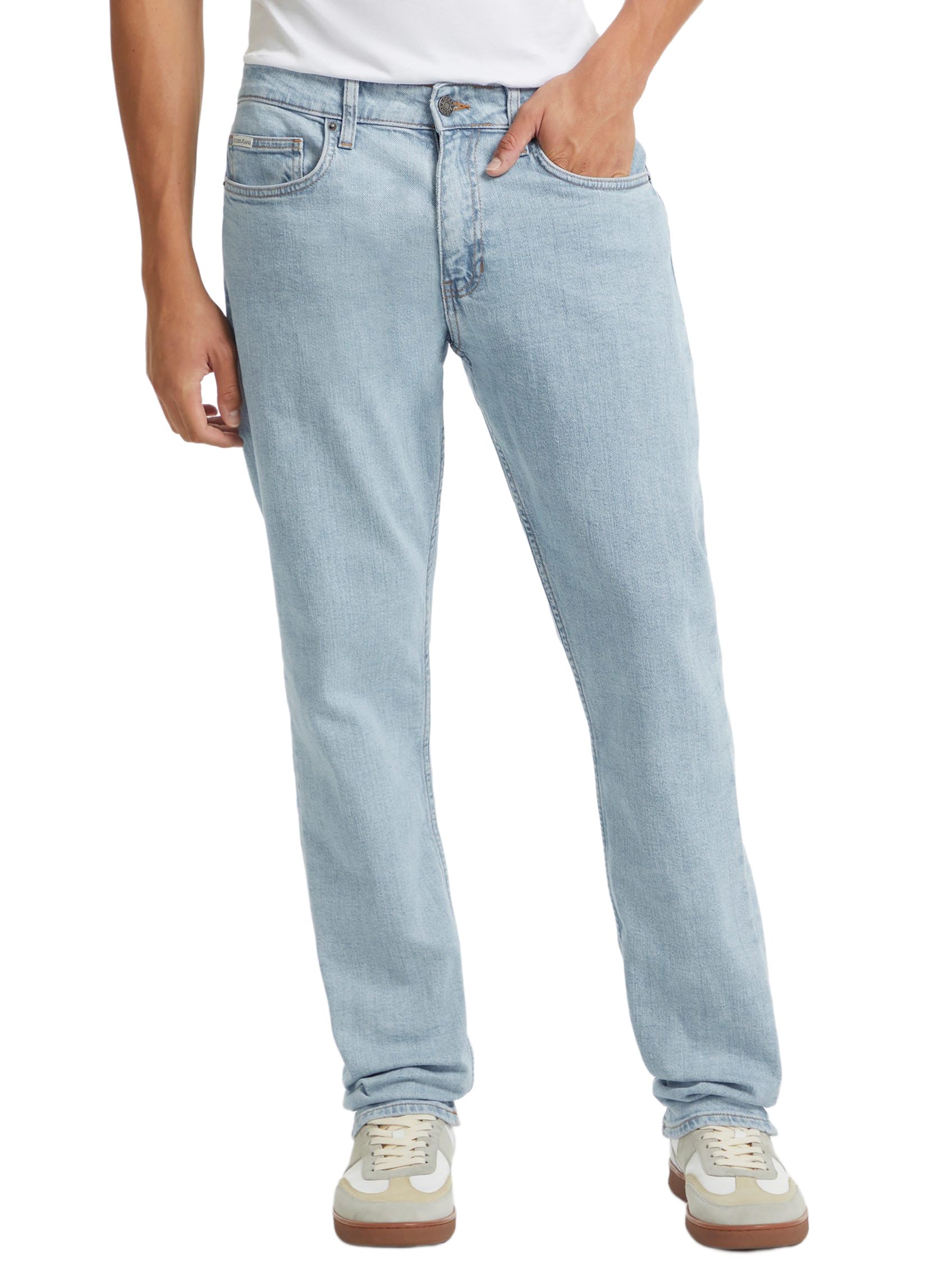 Guess Men's Blue Slim Fit Jeans, W32, Slim Fit Jeans