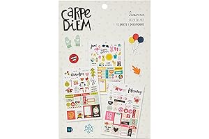 Carpe Diem by Simple Stories Holiday Scrapbook Stickers
