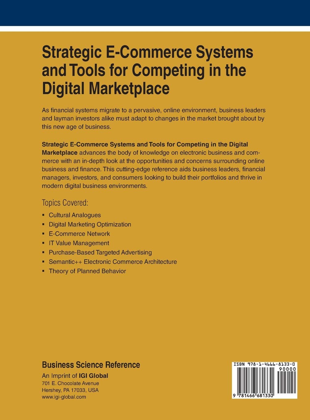 Strategic E-commerce Systems and Tools for Competing in the Digital Marketplace