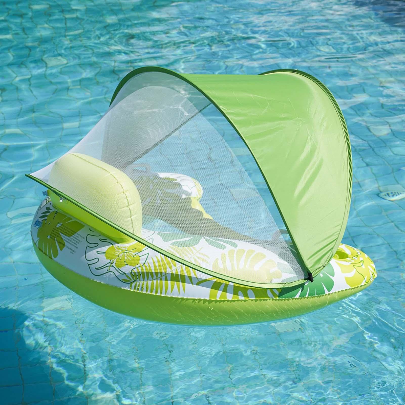Galleggianti Da Piscina Adulti,Portatile con Portabicchieri - Zattera Amaca Galleggiante per Piscina | da Nuoto e Abbronzatura, Estate, All'aperto, Giardino, Spiaggia e Lago