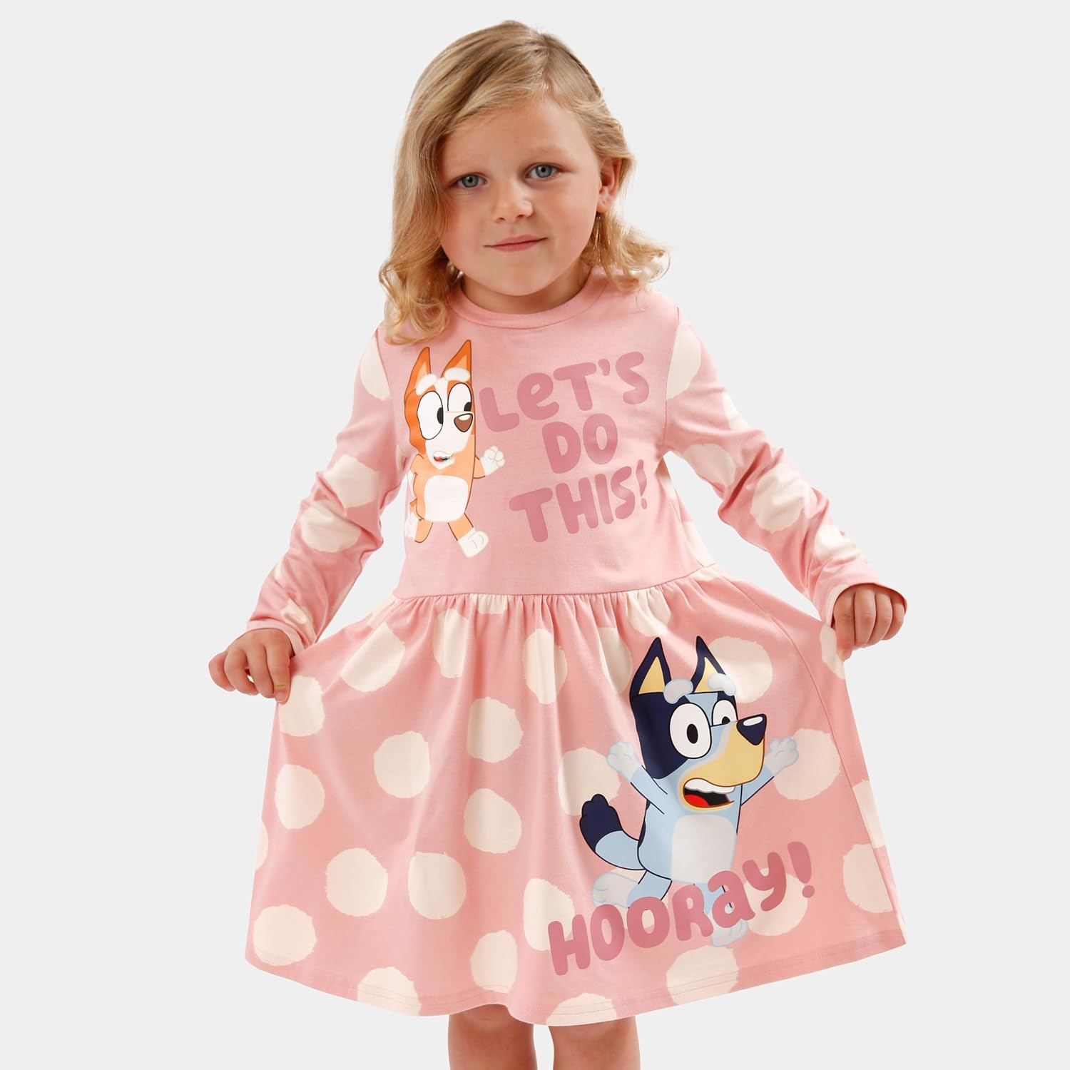 Bluey Winter Dresses for Girls | Bingo Dress - Image 2
