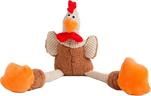 Vista 63 de goDog Checkers Just for Me - Juguete chirriante afelpado para perro, con tecnología Chew Guard, diseño de cerdo flaco, color rosa, tamaño miniatura