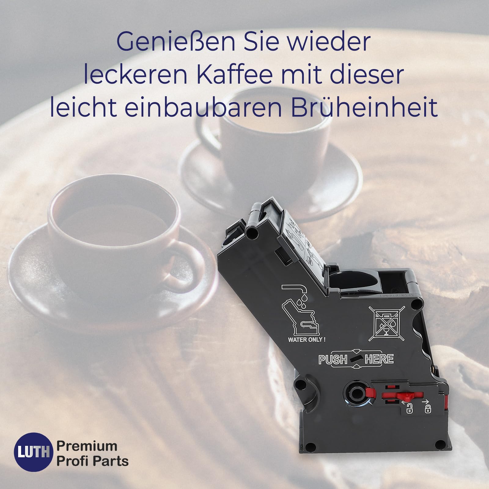 LPPP Brüheinheit 11014117 kompatibel mit Siemens Bosch EQ.6 EQ.5 EQ.7 EQ.8 | Brühgruppe 11009614, series S100 S300 S400 S500 S700, IQ.700, Extraklasse, VeroBar VeroSelection Phase 2, Kaffeevollautomaten